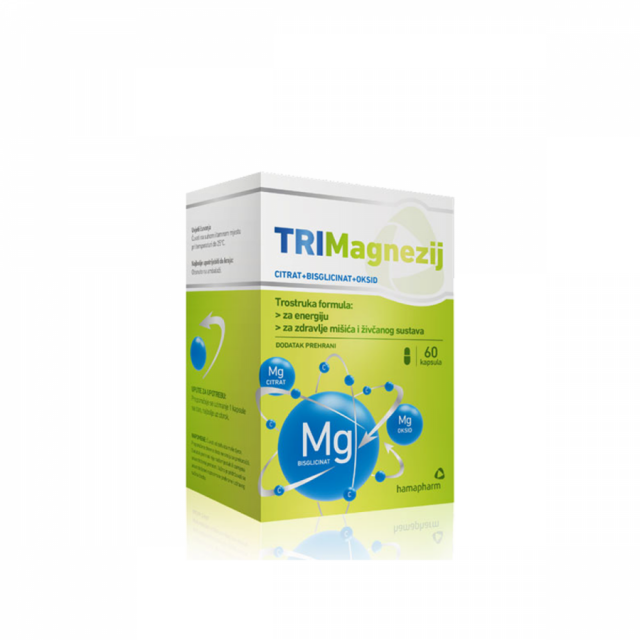 HAMAPHARM TRIMAGNEZIJ KAPSULE A60