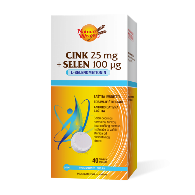 NATURAL WEALTH CINK + SELEN EFF A40