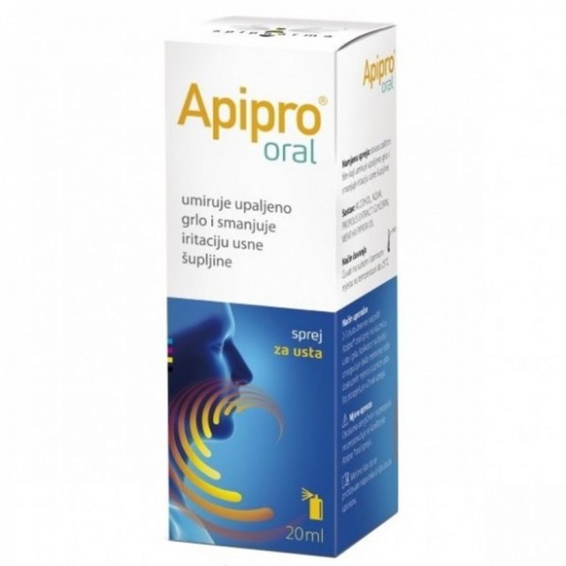 APIPHARMA APIPRO ORAL SPREJ  20ml