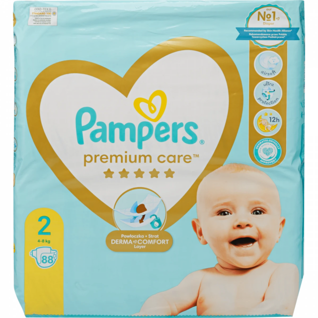 PAMPERS PC 2 (68) 4-8 kg